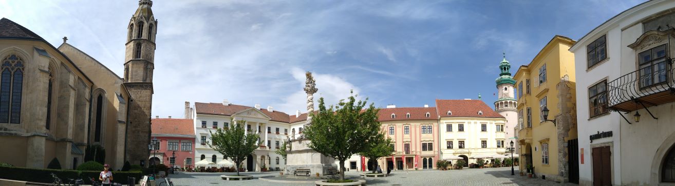 Sopron, centrum