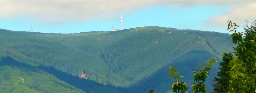 pohľad na Martinské hole z Martina