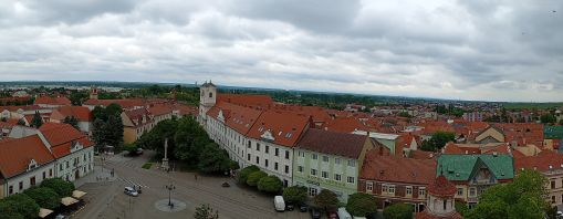 Pohľad z veže - Kostol sv. Michala archanjela - Skalica